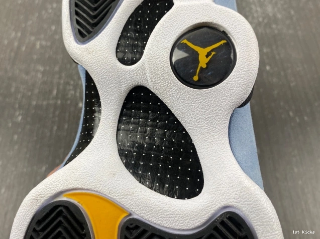1st Kicks Shoes Grey 414571-170 Air Blue Jordan 13 0712